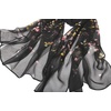 FAIRYGATE Chiffon Retro Schal Damen Leichtes Halstuch Seiden Chiffon Halstuch für Mädchen Frauen Halstuch Kopftuch(Fdkra4212)