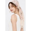 FAIRYGATE Chiffon Retro Schal Damen Leichtes Halstuch Seiden Chiffon Halstuch für Mädchen Frauen Halstuch Kopftuch(Fdkra4213)