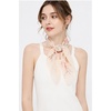 FAIRYGATE Chiffon Retro Schal Damen Leichtes Halstuch Seiden Chiffon Halstuch für Mädchen Frauen Halstuch Kopftuch(Fdkra4213)
