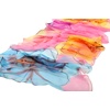 FAIRYGATE Chiffon Retro Schal Damen Leichtes Halstuch Seiden Chiffon Halstuch für Mädchen Frauen Halstuch Kopftuch(Fdkra4218)