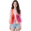 FAIRYGATE Chiffon Retro Schal Damen Leichtes Halstuch Seiden Chiffon Halstuch für Mädchen Frauen Halstuch Kopftuch(Fdkra4220)