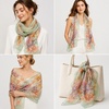 FAIRYGATE Chiffon Schal Damen Stola Halstuch Tuch für Sommer Herbst Winter Ganzjährig Schals & Tücher(50017)