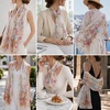 FAIRYGATE Chiffon Schal Damen Stola Halstuch Tuch für Sommer Herbst Winter Ganzjährig Schals & Tücher(50021)