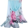FAIRYGATE Chiffon Schal Damen Stola Halstuch Tuch für Sommer Herbst Winter Ganzjährig Schals & Tücher(50023)