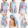 FAIRYGATE Chiffon Schal Damen Stola Halstuch Tuch für Sommer Herbst Winter Ganzjährig Schals & Tücher(50023)