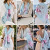 FAIRYGATE Chiffon Schal Damen Stola Halstuch Tuch für Sommer Herbst Winter Ganzjährig Schals & Tücher(50023)