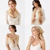 FAIRYGATE Chiffon Schal Damen Stola Halstuch Tuch für Sommer Herbst Winter Ganzjährig Schals & Tücher(50024)