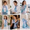 FAIRYGATE Chiffon Schal Damen Stola Halstuch Tuch für Sommer Herbst Winter Ganzjährig Schals & Tücher(50025)
