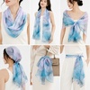 FAIRYGATE Chiffon Schal Damen Stola Halstuch Tuch für Sommer Herbst Winter Ganzjährig Schals & Tücher(50025)