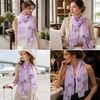 FAIRYGATE Chiffon Schal Damen Stola Halstuch Tuch für Sommer Herbst Winter Ganzjährig Schals & Tücher(50027)