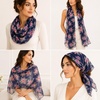 FAIRYGATE Chiffon Schal Damen Stola Halstuch Tuch für Sommer Herbst Winter Ganzjährig Schals & Tücher(50028)