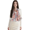 FAIRYGATE Chiffon Schal Damen Stola Halstuch Tuch für Sommer Herbst Winter Ganzjährig Schals & Tücher(50029)