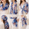FAIRYGATE Chiffon Schal Damen Stola Halstuch Tuch für Sommer Herbst Winter Ganzjährig Schals & Tücher(50032)