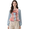 FAIRYGATE Chiffon Schal Damen Stola Halstuch Tuch für Sommer Herbst Winter Ganzjährig Schals & Tücher(50033)