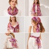FAIRYGATE Chiffon Schal Damen Stola Halstuch Tuch für Sommer Herbst Winter Ganzjährig Schals & Tücher(50034)