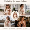 FAIRYGATE Chiffon Schal Damen Stola Halstuch Tuch für Sommer Herbst Winter Ganzjährig Schals & Tücher(FDKR50040)