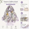 FAIRYGATE Chiffon Schal Damen Stola Halstuch Tuch für Sommer Herbst Winter Ganzjährig Schals & Tücher(FDKR50043)