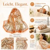 FAIRYGATE Chiffon Schal Damen Stola Halstuch Tuch für Sommer Herbst Winter Ganzjährig Schals & Tücher(FDKR50044)