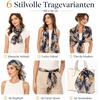 FAIRYGATE Chiffon Schal Damen Stola Halstuch Tuch für Sommer Herbst Winter Ganzjährig Schals & Tücher(FDKRC3730)
