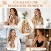 FAIRYGATE Chiffon Schal Damen Stola Halstuch Tuch für Sommer Herbst Winter Ganzjährig Schals & Tücher(FDKRC3732)