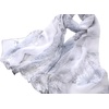 FAIRYGATE Chiffon Schal Damen Stola Halstuch Tuch für Sommer Herbst Winter Ganzjährig Schals & Tücher(Fdkra4608)