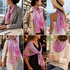 FAIRYGATE Chiffon Schal Damen Stola Halstuch Tuch für Sommer Herbst Winter Ganzjährig Schals & Tücher(Fdkra4618)