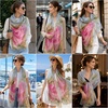 FAIRYGATE Chiffon Schal Damen Stola Halstuch Tuch für Sommer Herbst Winter Ganzjährig Schals & Tücher(Fdkra4619)