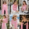FAIRYGATE Chiffon Stola Schal für Brautkleider Abendkleider Alltagskleidung in verschiedenen Farben Schals & Tücher für Damen(Fdyxma0411)