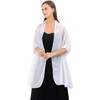FAIRYGATE Chiffon Stola Schal für Brautkleider Abendkleider Alltagskleidung in verschiedenen Farben Schals & Tücher für Damen(Fdyxma0412)
