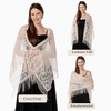 FAIRYGATE Chiffon Stola Schal für Brautkleider Abendkleider Alltagskleidung in verschiedenen Farben Schals & Tücher für Damen(Fdyxma0618)