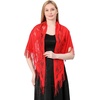 FAIRYGATE Chiffon Stola Schal für Brautkleider Abendkleider Alltagskleidung in verschiedenen Farben Schals & Tücher für Damen(Fdyxma6306)