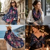 FAIRYGATE Damen Schal Halstücher für Frauen Kopftuch Umschlagtuch Viskose Schals Tuch Stola Stolen Wrap Shawl Halstuch 0001(0225)