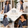 FAIRYGATE Damen Schal Halstücher für Frauen Kopftuch Umschlagtuch Viskose Schals Tuch Stola Stolen Wrap Shawl Halstuch 0001(0227)