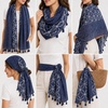 FAIRYGATE Damen Schal Halstücher für Frauen Kopftuch Umschlagtuch Viskose Schals Tuch Stola Stolen Wrap Shawl Halstuch 0001(0227)