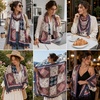 FAIRYGATE Damen Schal Halstücher für Frauen Kopftuch Umschlagtuch Viskose Schals Tuch Stola Stolen Wrap Shawl Halstuch 0001(0228)