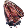 FAIRYGATE Damen Schal Halstücher für Frauen Kopftuch Umschlagtuch Viskose Schals Tuch Stola Stolen Wrap Shawl Halstuch 0001(0228)
