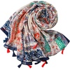 FAIRYGATE Damen Schal Halstücher für Frauen Kopftuch Umschlagtuch Viskose Schals Tuch Stola Stolen Wrap Shawl Halstuch 0001(0229)