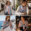 FAIRYGATE Damen Schal Halstücher für Frauen Kopftuch Umschlagtuch Viskose Schals Tuch Stola Stolen Wrap Shawl Halstuch 0001(0229)