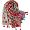 FAIRYGATE Damen Schal Halstücher für Frauen Kopftuch Umschlagtuch Viskose Schals Tuch Stola Stolen Wrap Shawl Halstuch 0001(0231)