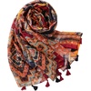 FAIRYGATE Damen Schal Halstücher für Frauen Kopftuch Umschlagtuch Viskose Schals Tuch Stola Stolen Wrap Shawl Halstuch 0001(0233)