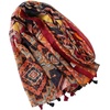 FAIRYGATE Damen Schal Halstücher für Frauen Kopftuch Umschlagtuch Viskose Schals Tuch Stola Stolen Wrap Shawl Halstuch 0001(0233)