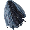 FAIRYGATE Damen Schal Halstücher für Frauen Kopftuch Umschlagtuch Viskose Schals Tuch Stola Stolen Wrap Shawl Halstuch 0001(0234)