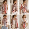 FAIRYGATE Damen Schal Halstücher für Frauen Kopftuch Umschlagtuch Viskose Schals Tuch Stola Stolen Wrap Shawl Halstuch 0001(0238)