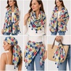 FAIRYGATE Damen Schal Halstücher für Frauen Kopftuch Umschlagtuch Viskose Schals Tuch Stola Stolen Wrap Shawl Halstuch 0001(Fdyt23007)