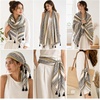 FAIRYGATE Damen Schal Halstücher für Frauen Kopftuch Umschlagtuch Viskose Schals Tuch Stola Stolen Wrap Shawl Halstuch 0001(Fdyt23237)