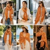 FAIRYGATE Damen Schal Halstücher für Frauen Kopftuch Umschlagtuch Viskose Schals Tuch Stola Stolen Wrap Shawl Halstuch 0001(Fdyt34237)