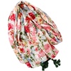 FAIRYGATE Damen Schal Halstücher für Frauen Kopftuch Umschlagtuch Viskose Schals Tuch Stola Stolen Wrap Shawl Halstuch 0001(Fdyt810007)
