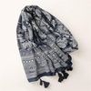 FAIRYGATE Damen Schal Halstücher für Frauen Kopftuch Umschlagtuch Viskose Schals Tuch Stola Stolen Wrap Shawl Halstuch 0001(Fdyt9037)