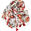FAIRYGATE Damen Schal Vogel Blume Schmetterling Druck Lange Soft Neck Scarf Wickel Stola für Summer Beach Winter Geschenk(0230)