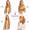 FAIRYGATE Damen Schal Vogel Blume Schmetterling Druck Lange Soft Neck Scarf Wickel Stola für Summer Beach Winter Geschenk(8036)